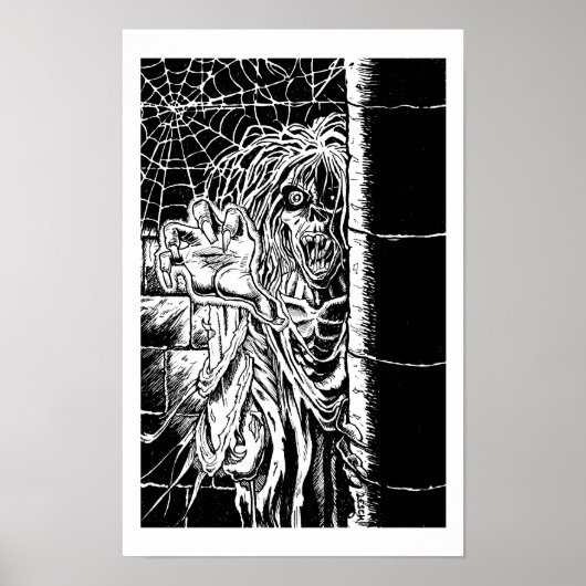 Poster "The Wight" - Illustration de Tracy Lesch (Devant)