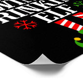 Poster The Wine Drinking Elf Funny Matching Family Christ (Coin)