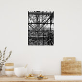 Poster "The Wonder Wheel B&W" (Cuisine)