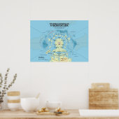 Poster The World According to a Facebook User (Cuisine)