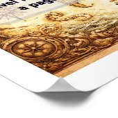 Poster The world is a book (Coin)