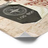 Poster The World is a Book - Quote Saint Augustine print (Coin)