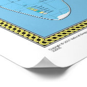 Poster The world map political (Coin)