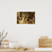 Poster The Young Sculpture (oil on canvas) (Cuisine)
