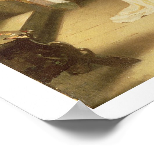 Poster The Young Sculpture (oil on canvas) (Coin)