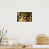 Poster The Young Sculpture (oil on canvas) (Cuisine)