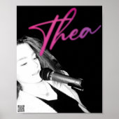 Poster Thea Singing (Devant)