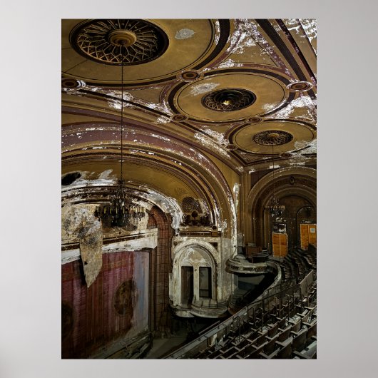 Poster Théâtre abandonné (Devant)