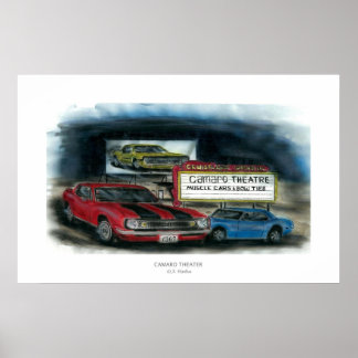 Poster Théâtre Camaro