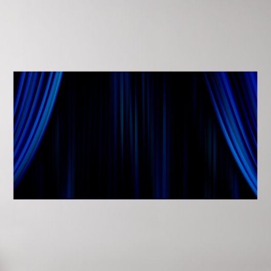 Poster Théâtre cinéma rideau de rideau (Devant)