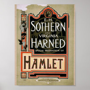 Poster Théâtre de cru de Hamlet