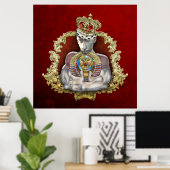 Poster Théâtre de l'Absurde - Rêve de Poutine - URSS 2.0 (Bureau à domicile)