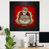 Poster Théâtre de l'Absurde - Rêve de Poutine - URSS 2.0 (Bureau à domicile)