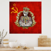 Poster Théâtre de l'Absurde - Rêve de Poutine - URSS 2.0 (Cuisine)