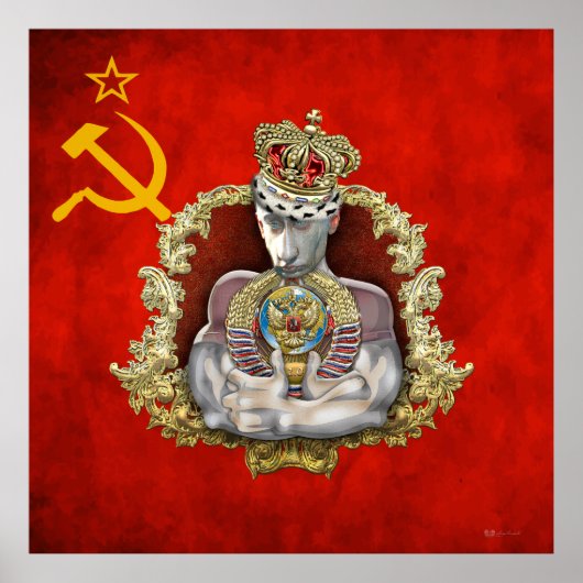 Poster Théâtre de l'Absurde - Rêve de Poutine - URSS 2.0 (Devant)