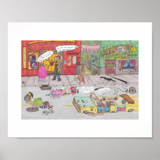 Poster Théâtre de l'heure de la venue