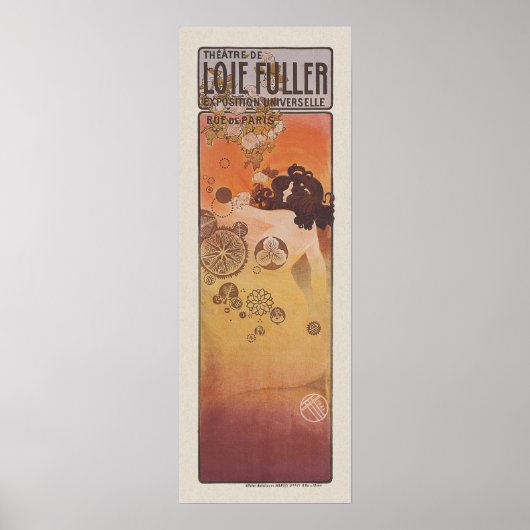 Poster Théâtre De Loie Fuller (Devant)