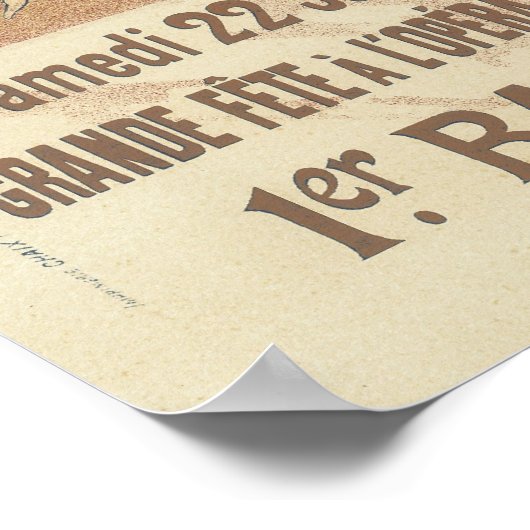 Poster Théâtre de l'Opéra (Coin)