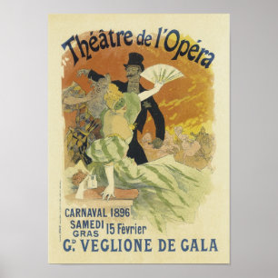 Poster Théâtre De L'Opéra, Jules Cheret