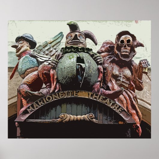 Poster Théâtre de marionnettes (Devant)