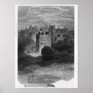 Poster Théâtre de The Globe, Bankside, Southwark