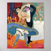 Poster Théâtre de Vaudeville | Ernst Ludwig Kirchner (Devant)