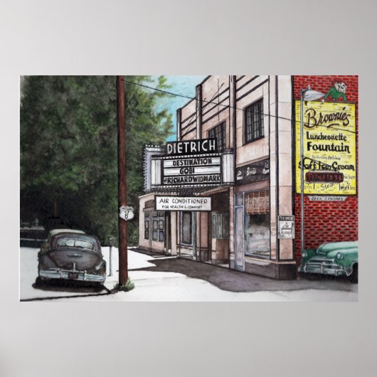 Poster théâtre dietrich par dlee (Devant)