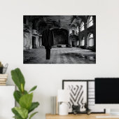 Poster théâtre dramatique (Bureau à domicile)