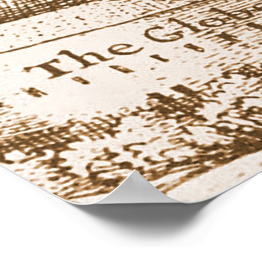 Poster Théâtre du Globe de Hollar (Coin)