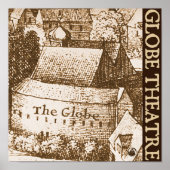 Poster Théâtre du Globe de Hollar (Devant)