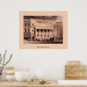 Poster Théâtre Haymarket (Cuisine)