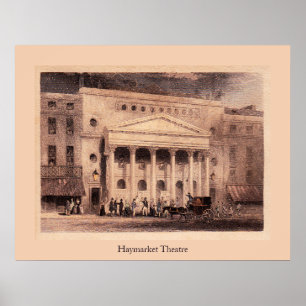 Poster Théâtre Haymarket