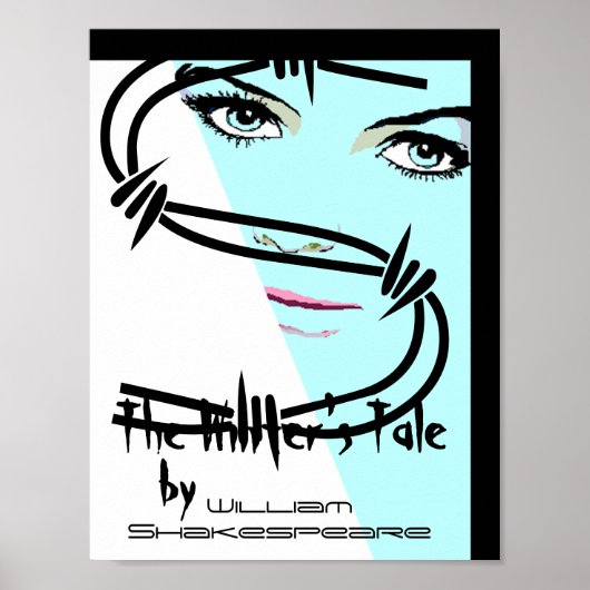 Poster Théâtre Le Conte d'hiver Jouer William Shakespeare (Devant)