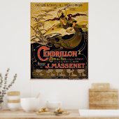 Poster Théâtre National De L'Opéra-Comique ~ Cendrillon (Cuisine)