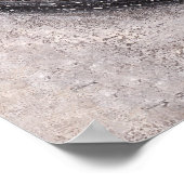 Poster Théâtre naturel abstrait wabi sabi japandi (Coin)