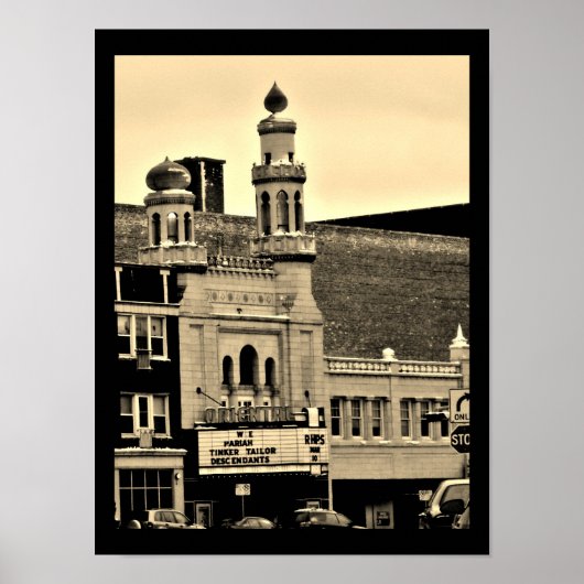 Poster Théâtre oriental d'hiver (Devant)