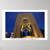 Poster Théâtre Pacifique commémoratif de la Seconde Guerr (Devant)