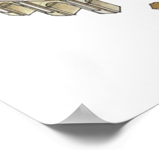 Poster Théâtre romain (Coin)