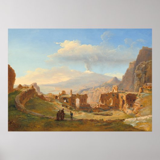 Poster Théâtre romain - Sarazin de Belmont Art (Devant)