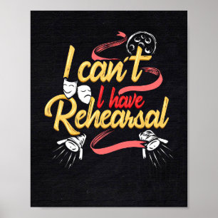 Poster Théâtre Vie et Théâtre fille