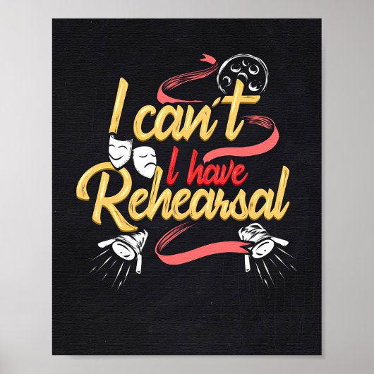 Poster Théâtre Vie et Théâtre fille (Devant)