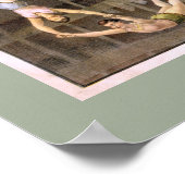 Poster Théâtre Vintage Artistes Trapeze (Coin)