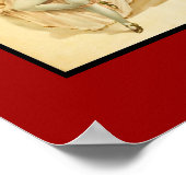 Poster Théâtre Vintage Femme (Coin)