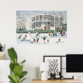 Poster Théâtre Yvonne Arnaud (Bureau à domicile)