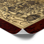 Poster Theatrum Chemicum : 1652 Illustration de l'alchimi (Coin)