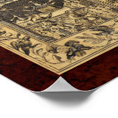 Poster Theatrum Chemicum : 1652 Illustration de l'alchimi (Coin)