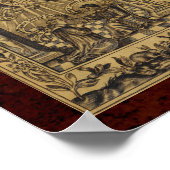 Poster Theatrum Chemicum : 1652 Illustration de l'alchimi (Coin)