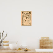 Poster Theda Bara (Cuisine)