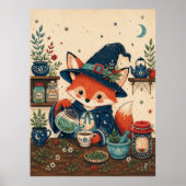 Poster Théière Fox Witch (Devant)