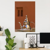 Poster Théière marocaine (Bureau à domicile)